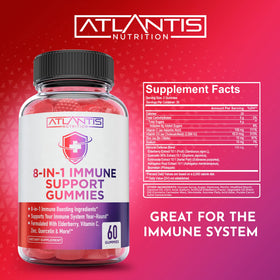 Gummies de soutien daily wellness Atlantis Nutrition, prise en main