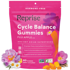 Gummies de soutien PMS Reprise 60 chews au goût pomme Fuji, emballage avant