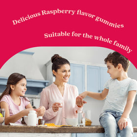 Gummies de Sureau BeLive sur une table en bois