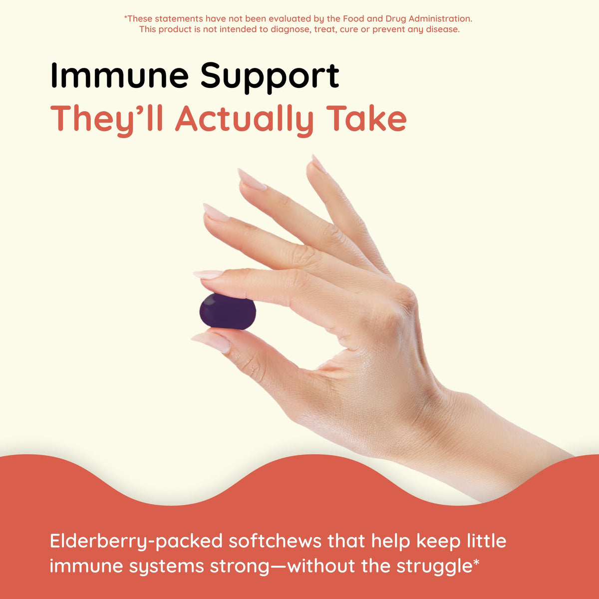 Gummies de Sureau CHILDLIFE ESSENTIALS, dosage recommandé sur l'emballage