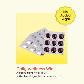 Gummies de Sureau CHILDLIFE ESSENTIALS, gummies sur une table