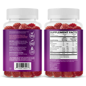 Gummies de sureau HAVASU NUTRITION, 120 gummies dans un emballage attrayant