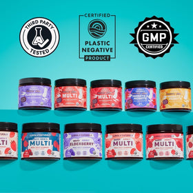 Gummies de sureau Llama Naturals, texture douce