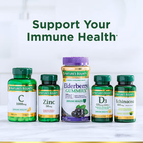 Gummies de Sureau Nature's Bounty 100 mg, vue de côté