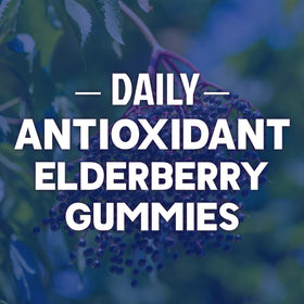Gummies de Sureau Nature's Nutrition en gros plan