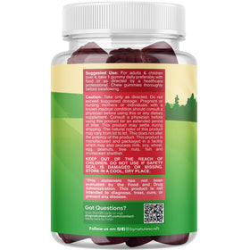 Gummies de sureau Natures Craft, affichage des 60 pièces