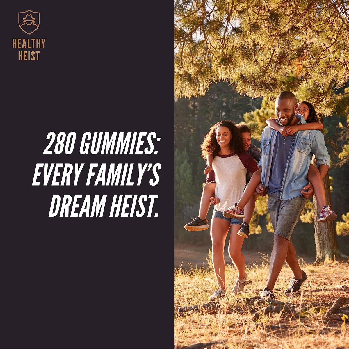 Gummies de sureau noir HEALTHY HEIST sur une table
