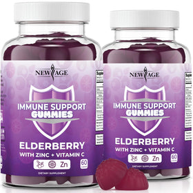 Gummies de Sureau Noir NEW AGE en pot de 120 unités