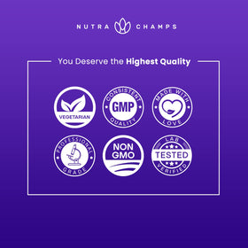 Gummies de Sureau NutraChamps, présentation avec fruits de sureau