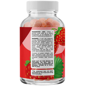 Gummies de vitamine B Phytoral, gummies dans une assiette