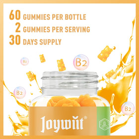 Gummies de Vitamine B2 Joywiit, dimensions de l'emballage