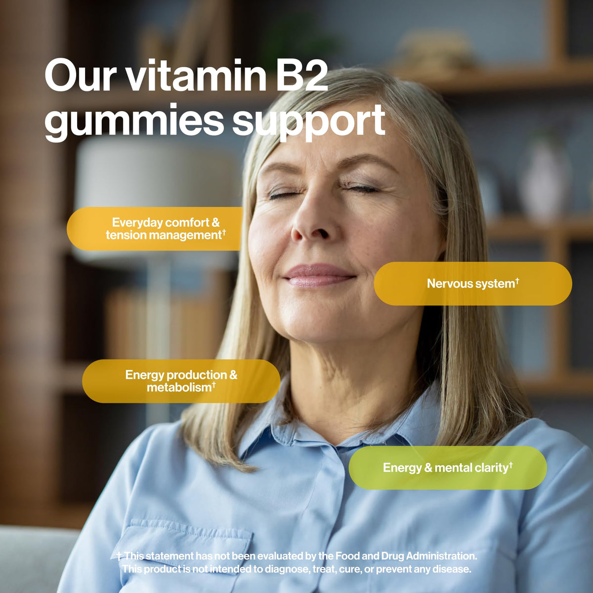 Gummies de Vitamine B2 kindnature, gummies sur une table