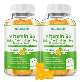 Gummies de vitamine B2 MOORGUMY avec emballage avant