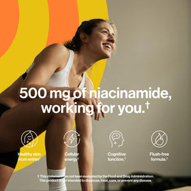 Gummies de Vitamine B3 Niacinamide kindnature, vue de côté
