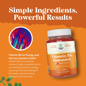 Gummies de vitamine B6 Natures Craft en main