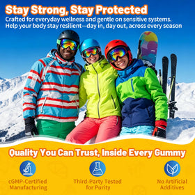 Gummies de Vitamine C EnvyCure avec ingrédients naturels