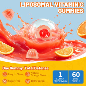 Gummies de Vitamine C EnvyCure, détail de la texture