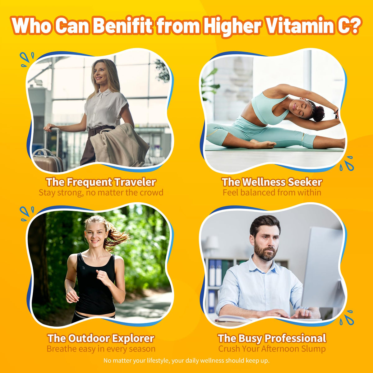 Gummies de Vitamine C EnvyCure, texture et couleur