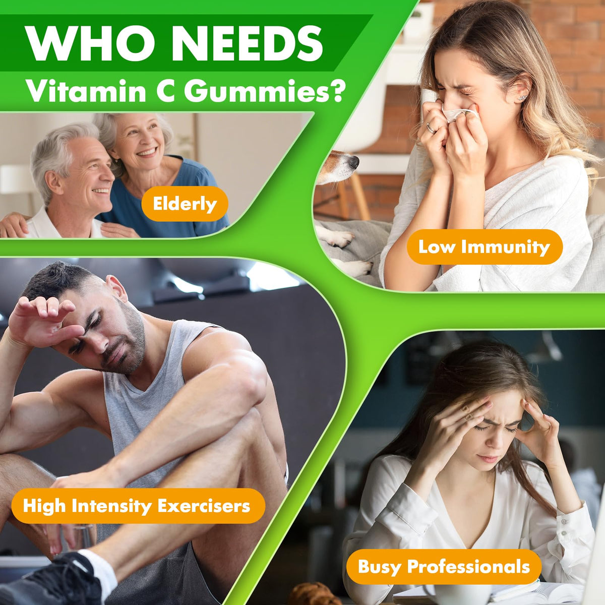 gummies de vitamine C liposomale softbear 1000mg en situation de consommation