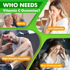 gummies de vitamine C liposomale softbear 1000mg en situation de consommation