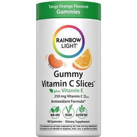 Gummies de Vitamine C Rainbow Light 90 unités en boîte