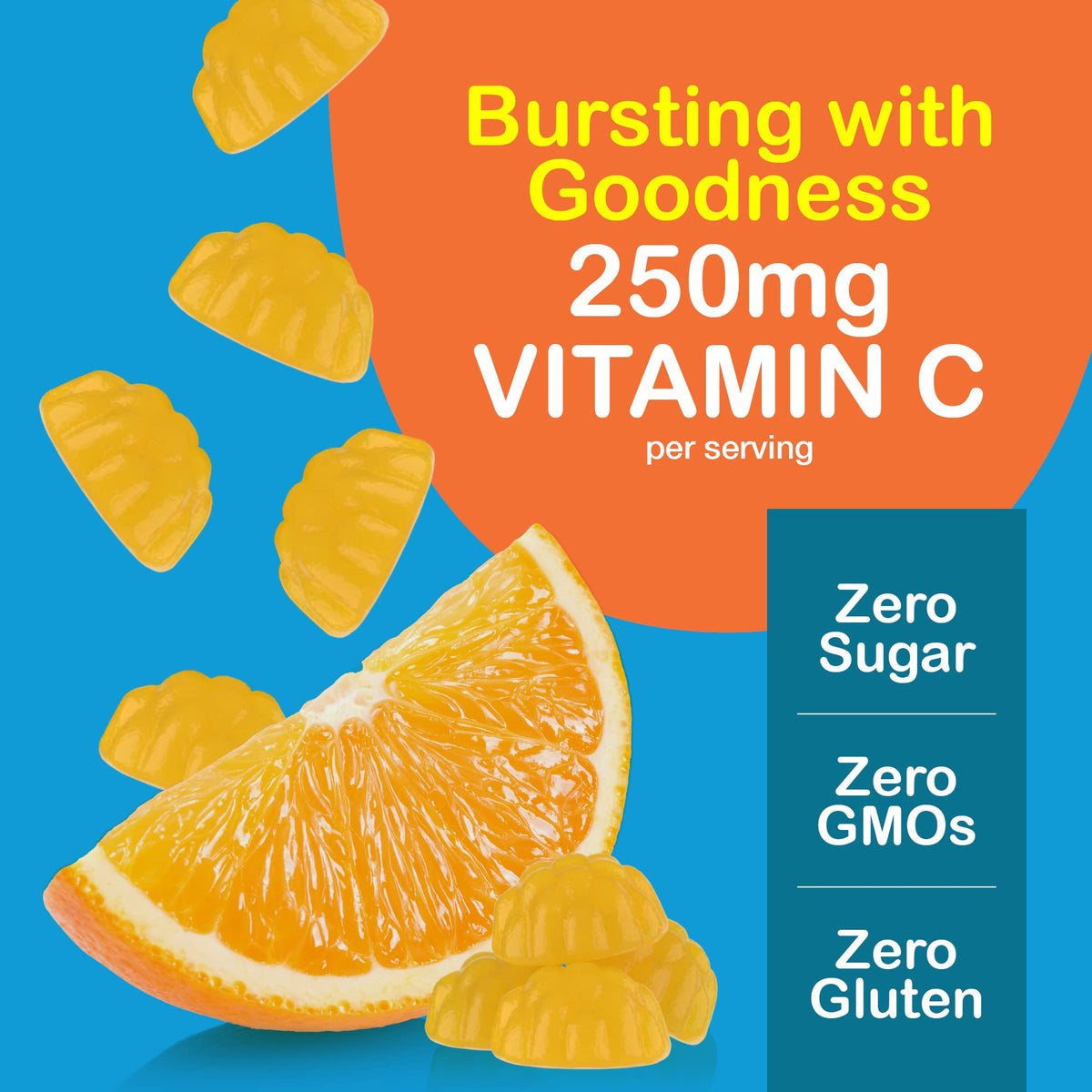 Gummies de vitamine C YUM-V'S 250 mg, texture