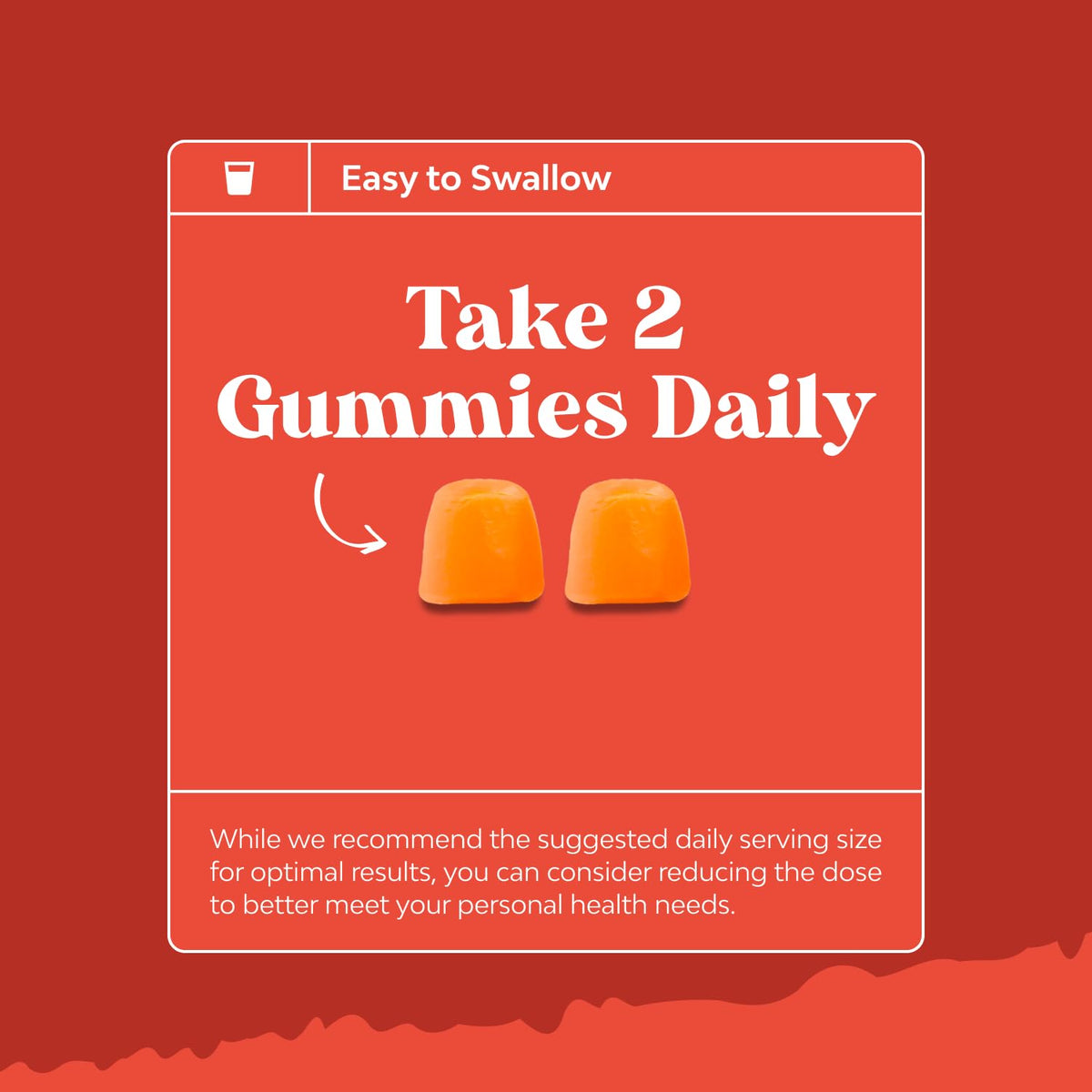 Gummies de vitamine D3 Natures Craft, portion suggérée