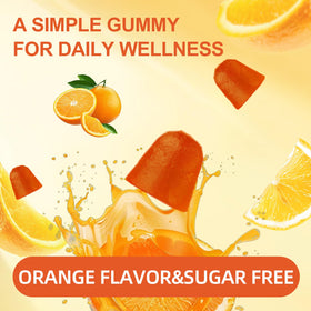 Gummies de vitamine E Agumoon, présentation dans une main
