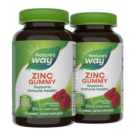 Gummies de Zinc Nature's Way 120 pièces, vue de face