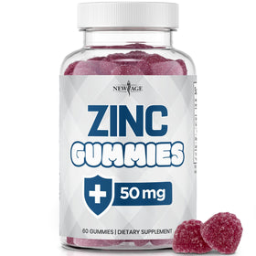 Gummies de Zinc NEW AGE 50mg, 60 gummies dans l'emballage
