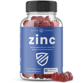 Gummies de Zinc NutraChamps 50mg boîte avant