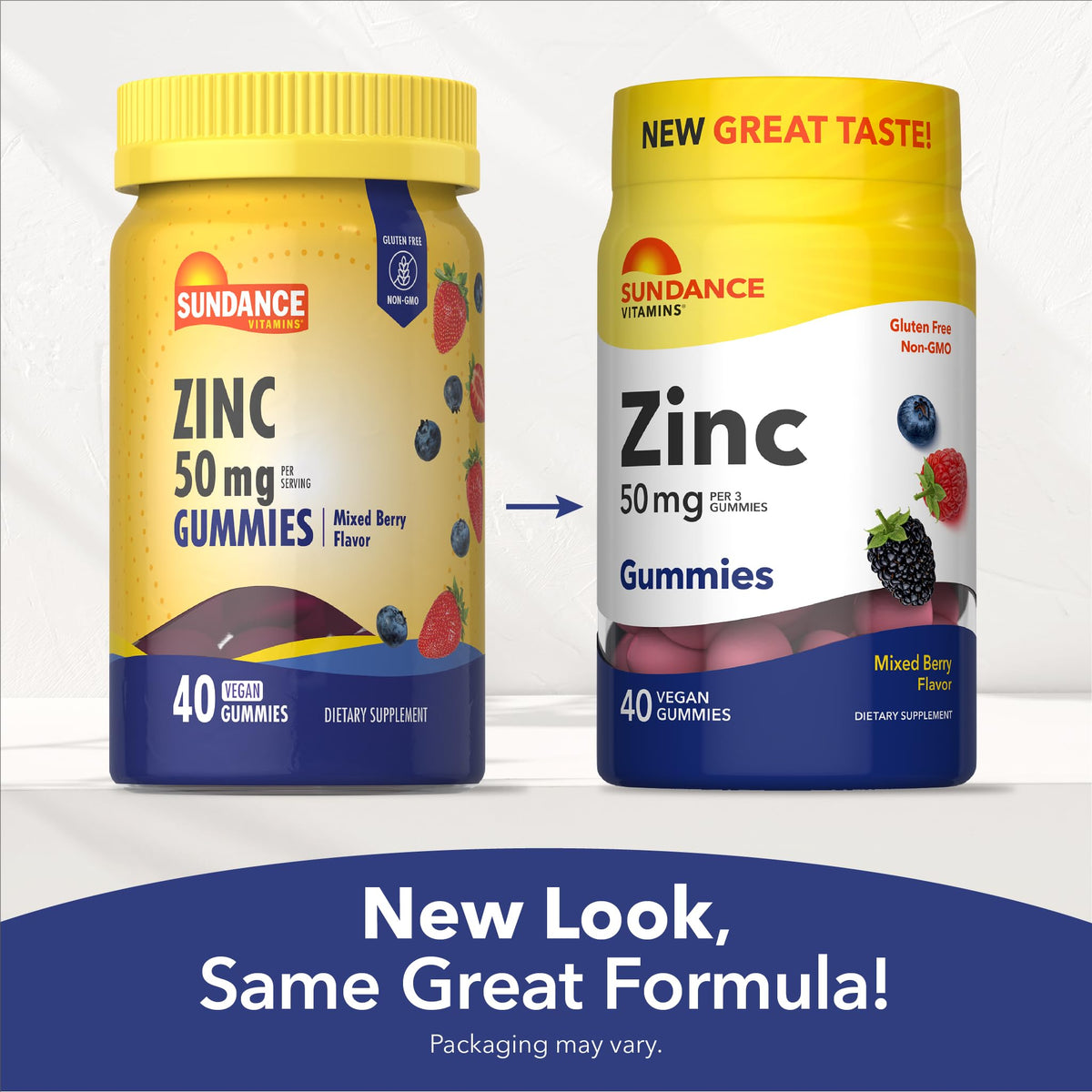 Gummies de Zinc Sundance dans une main