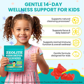 Gummies détox enfants YJDHRPBI 9-en-1 avec baies naturelles