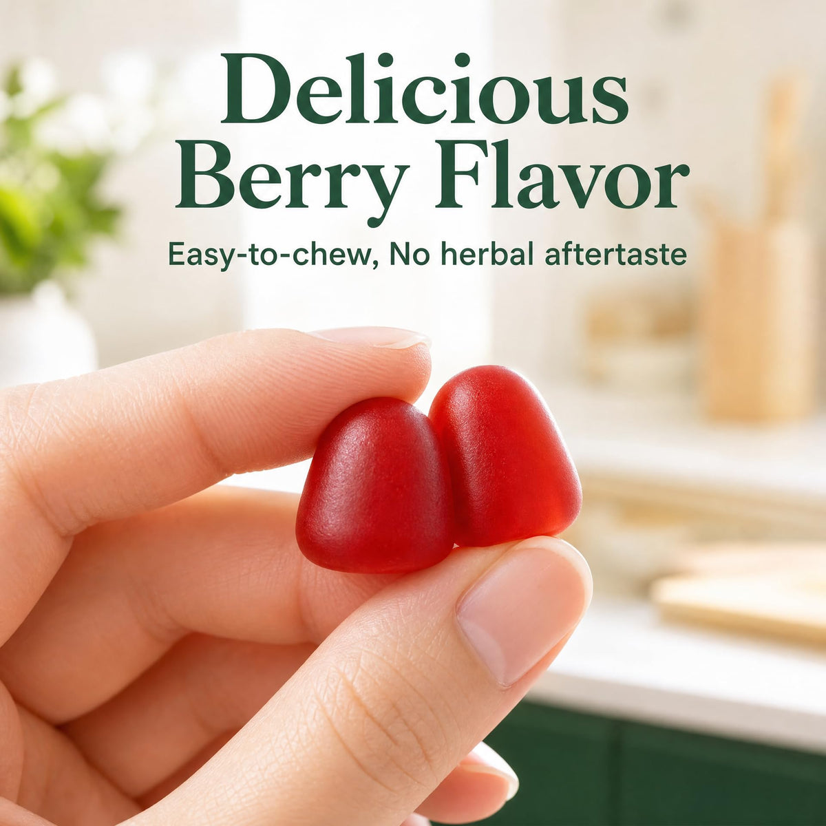 Gummies DGL de Morea Labs, vue de côté du flacon
