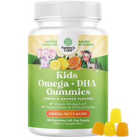 Gummies DHA pour enfants Natures Craft en pot de 180 morceaux