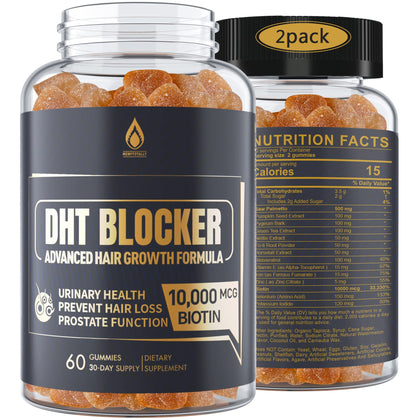 Gummies DHT Blocker EnvyDeal 120ct pot avec étiquette