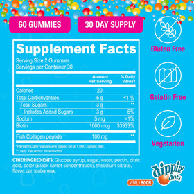 Gummies Dippin' Dots dans un bol, prêts à être dégustés