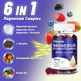 Gummies Ditasum sur une surface blanche, présentation de la bouteille