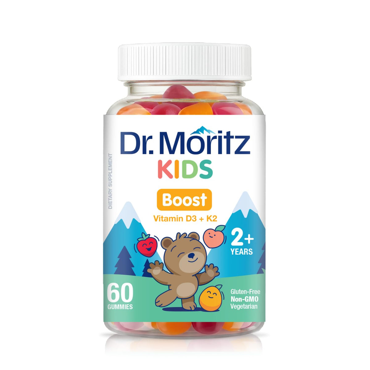 Gummies DR. MORITZ de Vitamine D3 2000 IU vue de face