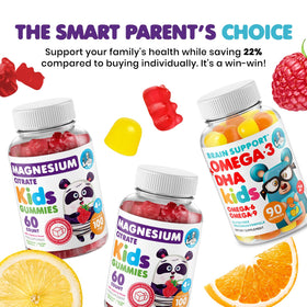 Gummies DR. MORITZ pour enfants, présentation des deux variétés