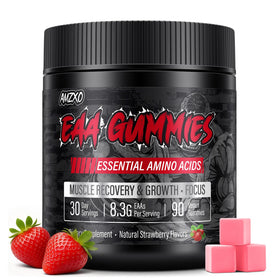 Gummies EAA AMZXO 2:1:1 BCAA 8300mg, vue de face