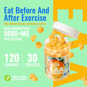 Gummies EAA Pets Purest 120 Gummies Orange avec d'autres compléments