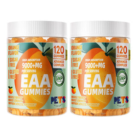 Gummies EAA Pets Purest 120 Gummies Orange côté