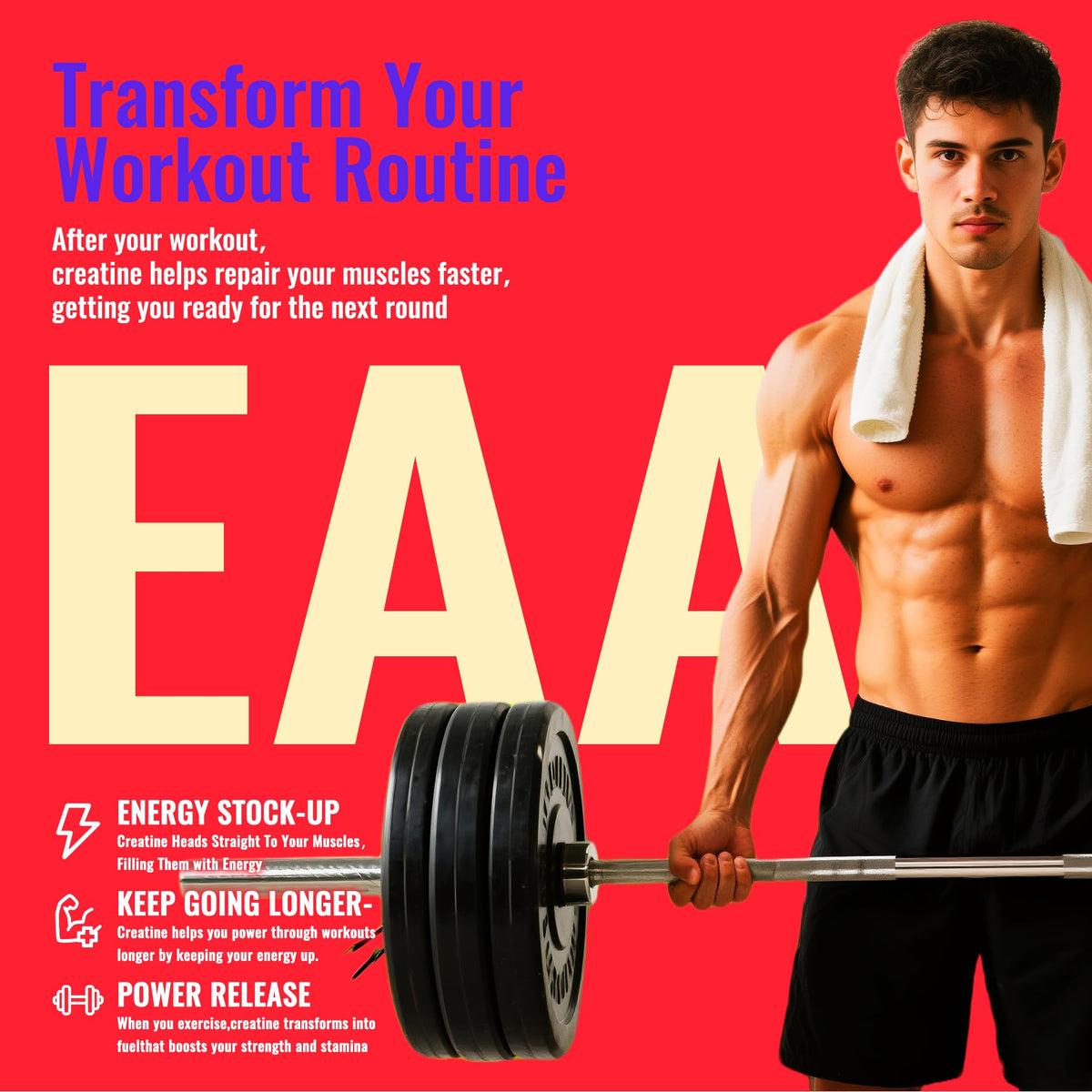 Gummies EAA Pets Purest à côté d'équipements de fitness