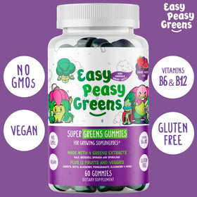 Gummies EasyPeasyGreens en situation avec des enfants heureux