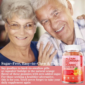 Gummies Edmmyliy Calcium Magnésium Zinc prise quotidienne