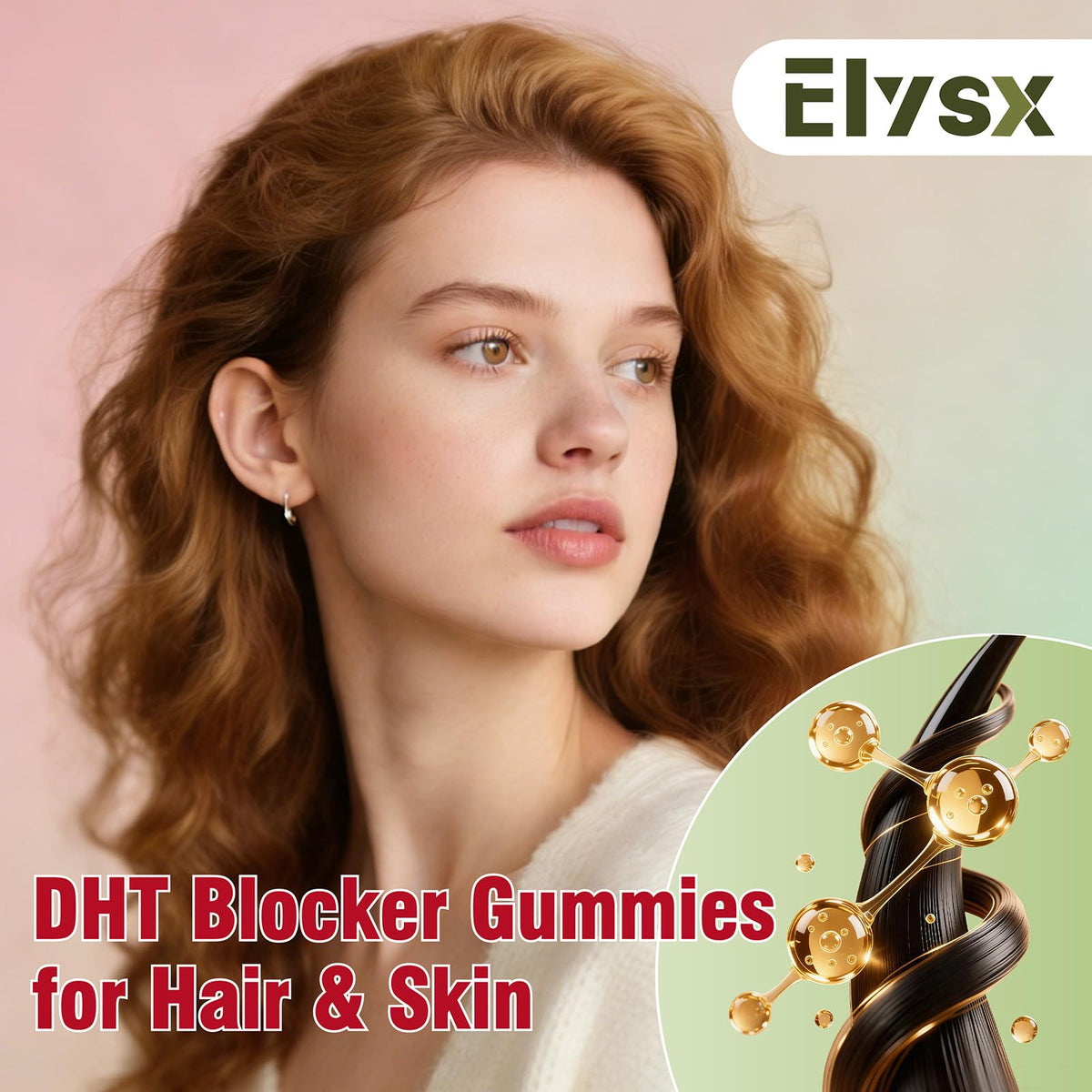 Gummies Elysx à l'huile de pépin de citrouille avec description des bienfaits