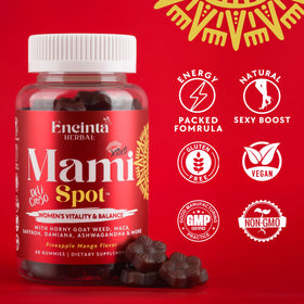 Gummies Encinta Herbal Mami Spot avec mélange de plantes pour le bien-être féminin
