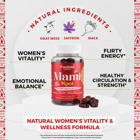 Gummies Encinta Herbal Mami Spot en format pratique pour la prise quotidienne