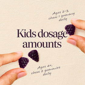 Gummies Enfants Sureau Nature's Way avec ingrédients